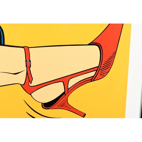 99 - A limited edition by the famous British Artist DEBORAH AZZOPARDI. This is one from a low edition of ... 