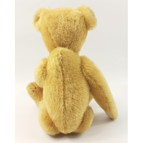 200 - A new STEIFF 1908 replica yellow bear, reference 406751, standing 35cm high, certificate number 0220... 