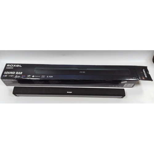 385 - A SHARP HDMI HTSB sound bar home theatre. No cables or remote#121