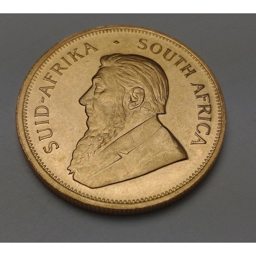 51 - A 1979 full 1 Troy ounce fine gold South African KRUGERRAND#53