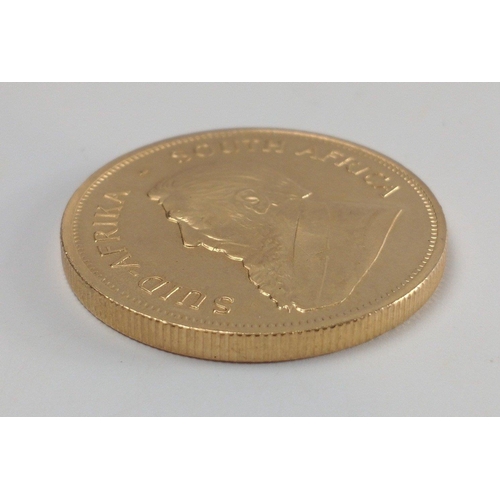 51 - A 1979 full 1 Troy ounce fine gold South African KRUGERRAND#53