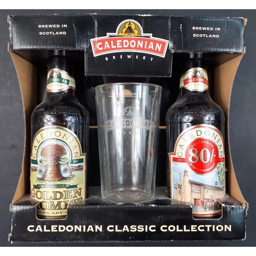 115 - Six collector's ales, all past drinking date to include CAINS 2000 Ale in tin, 2002 GOLDEN JUBILEE A... 