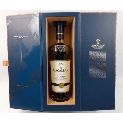 158 - Four bottles of MACALLAN Highland single malt whisky exclusive to travellers, each 700ml in presenta... 