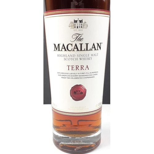 158 - Four bottles of MACALLAN Highland single malt whisky exclusive to travellers, each 700ml in presenta... 