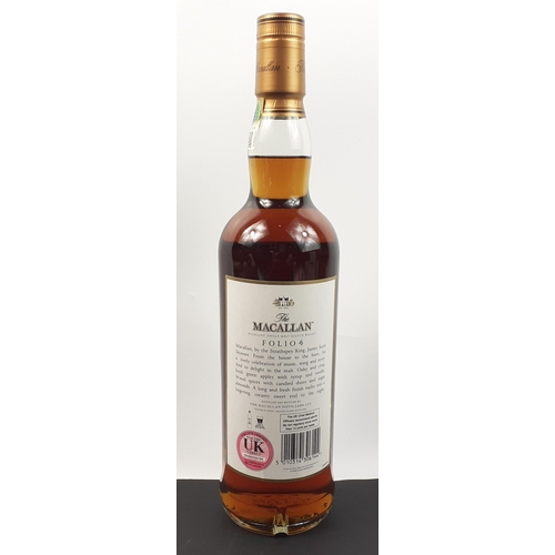 161 - From the MACALLAN ARCHIVAL SERIES comes the Folio 4, 70cl, in pristine condition, book still in ship... 