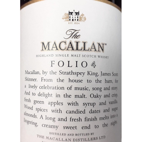 161 - From the MACALLAN ARCHIVAL SERIES comes the Folio 4, 70cl, in pristine condition, book still in ship... 