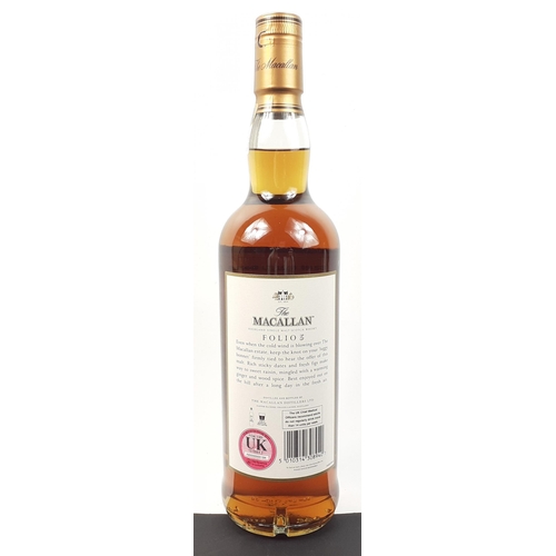 162 - From the MACALLAN ARCHIVAL SERIES comes the Folio 5, Sherlock Holmes, 700ml, in pristine condition, ... 