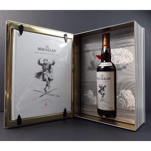 163 - From the MACALLAN ARCHIVAL SERIES comes the Folio 6, 70cl, in pristine condition, came from a passio... 