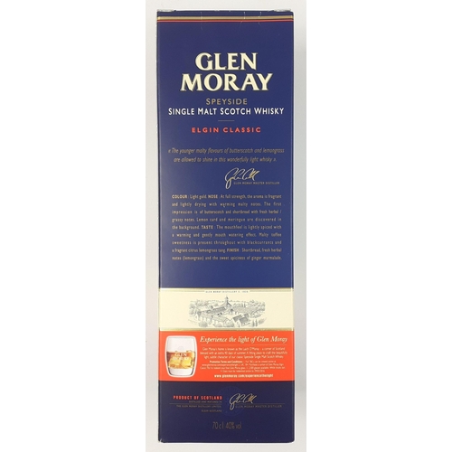 189 - A GLEN MORAY 'Elgin Classic' Speyside single malt whisky, 70cl,  in presentation box#44