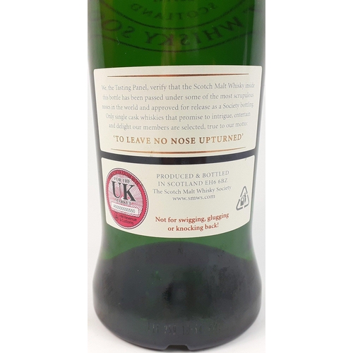 210 - THE SCOTCH MALT WHISKY SOCIETY single malt whisky cask No 66.60 bottle size 70cl - one of only 228 b... 