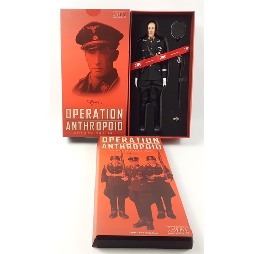 114 - Reinhard Heydrich Operation Anthropod - a superbly sculpted 3R 1/6 scale collectable Third Reich fig... 