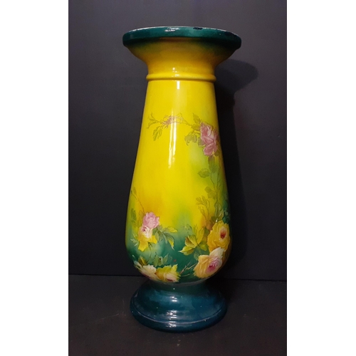 274 - A large ROYAL BONN umbrella stand standing an impressive 58cm high, attractive colours, with potter'... 