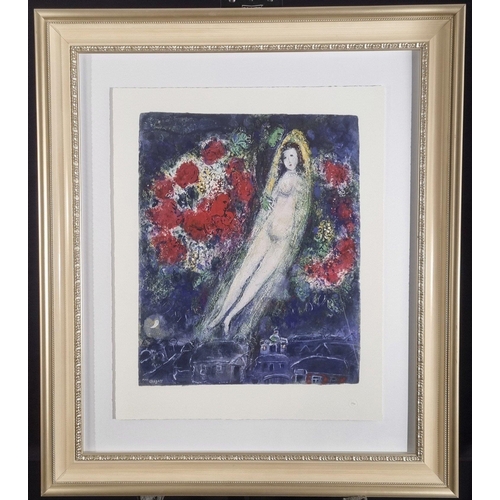 288 - This limited edition by MARC CHAGALL (one of only 50 Worldwide) Supplied with certificate of authent... 