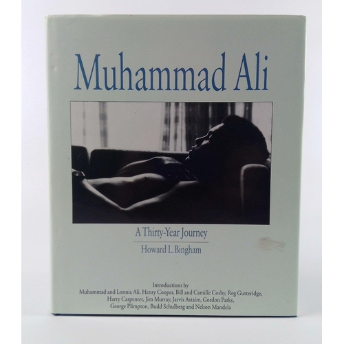 445 - A signed first edition copy of MUHAMMAD ALI: A Thirty Year Journey by Howard L Bingham, published by... 