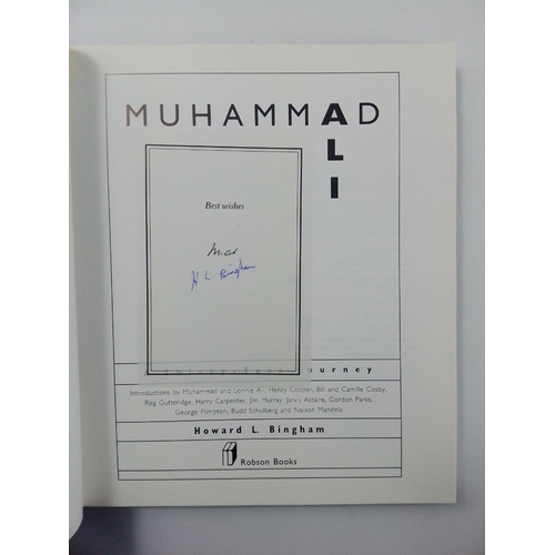 445 - A signed first edition copy of MUHAMMAD ALI: A Thirty Year Journey by Howard L Bingham, published by... 