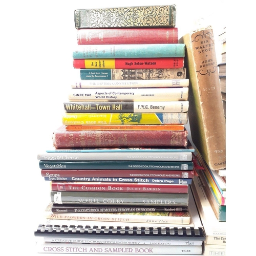 450 - Two mixed boxes of books on a variety of subjects#453