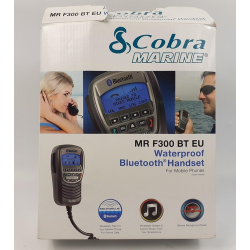 483 - COBRA MARINE MR F300 BT EU Waterproof Bluetooth Handset for mobile phones.#486