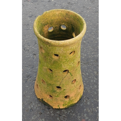 507 - Chimney style planter possibly for herbs W20 x H34 x D20cm approx#510