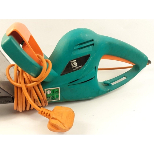 516 - A POWERBASE PHT510X electric hedge trimmer#519