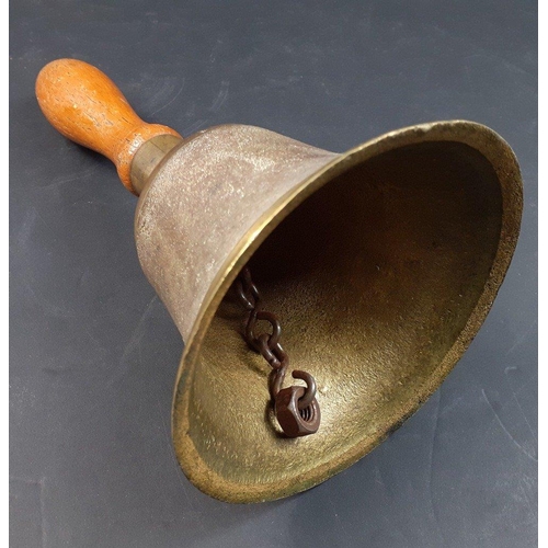 66 - An ARP handbell dated 1939 by G&J.  Stands 25cm high#66