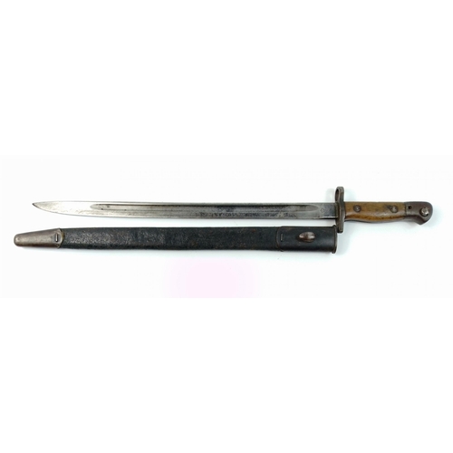 80 - A patent 1907 Wilkinson bayonet with scabbard in good order#80