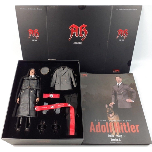 117 - Adolf Hitler version A with podium and banner - a superbly sculpted 3R 1/6 scale collectable Third R... 