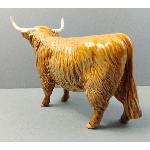 117 - A BESWICK Highland cow, in excellent undamaged condition, 20cm long approx#15