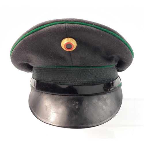 153 - An East German police soft cap by BAMBERGER 1970s vintage size 54#155