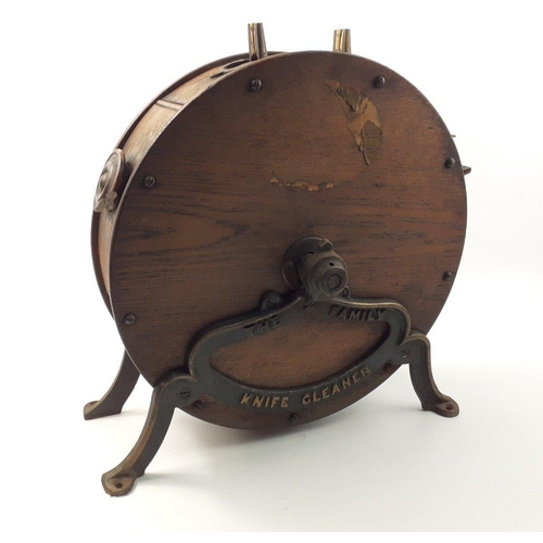 201 - An antique knife sharpener by FOLLOWS & BATE Ltd of Manchester. Stands 37cm high approx - it wou... 