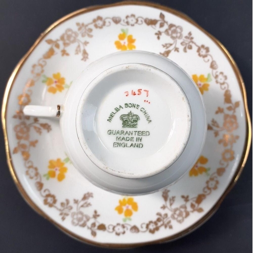 246 - A large collection of useful, pretty decorative china, by Melba, Salisbury, Kent etc mainly cups and... 