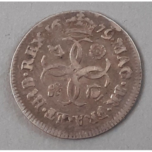 238 - CHARLES II 1679 threepence in good collectible grade. Wear to high spots but overall good detail.#23... 