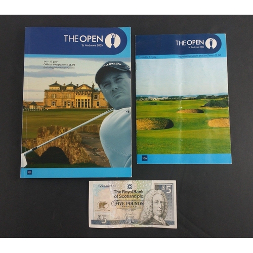 277 - JACK NICKLAUS. SIGNED PROGRAMME THE OPEN St Andrews 2005.  THE iconic Jack Nicklaus Golden Bear mome... 