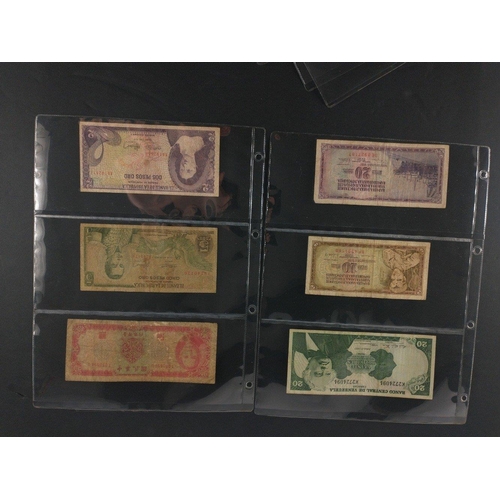 304 - World Bank Notes of interest to include GIBRALTAR Millennium £5, 2002 £10. A selection of ... 