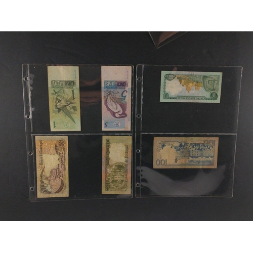 304 - World Bank Notes of interest to include GIBRALTAR Millennium £5, 2002 £10. A selection of ... 