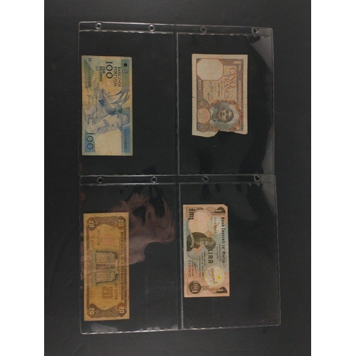 304 - World Bank Notes of interest to include GIBRALTAR Millennium £5, 2002 £10. A selection of ... 