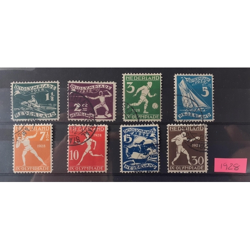 311 - DUTCH stamps 34 in total - mint and used - to include 1907 - 1930 - 1907 set mint (3 in set), and 19... 