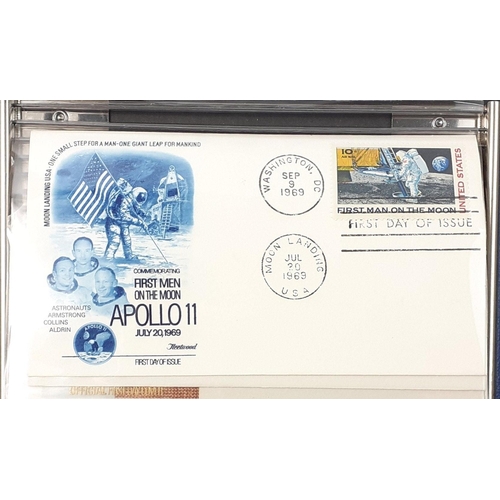 321 - An album of FIRST DAY COVERS from 1960s / 1970s to include USA, UK and some Commonwealth covers of i... 