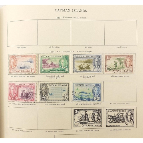 324 - A 1968 STANLEY GIBBONS George VI Stamp Album in lovely condition still in original shipping box. Spa... 