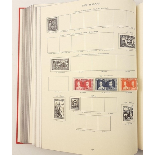 324 - A 1968 STANLEY GIBBONS George VI Stamp Album in lovely condition still in original shipping box. Spa... 