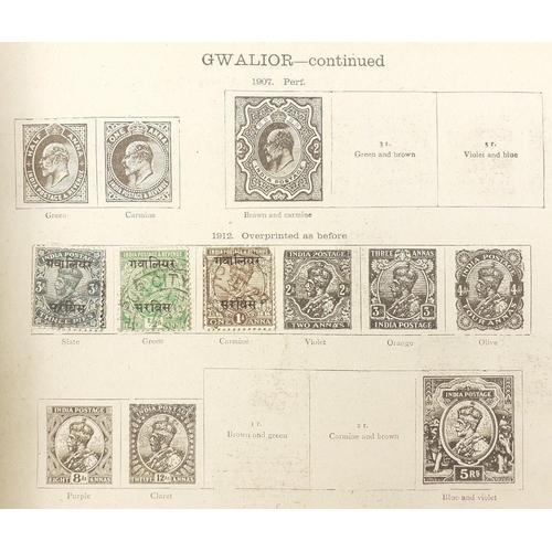 328 - STAMPS. An early 1900s album sparsely filled but with some Imperial stamps of interest. Another albu... 