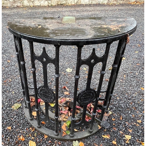 417 - IDEAL GARDEN BAR - ORIGINAL SALVAGED HAMPDEN TURNSTILE - one of a pair - rescued from demolition wor... 