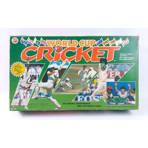 437 - A 1995 vintage Mike Atherton's World Cup Cricket Table Top Game by Peter Pan UK, appears complete#43... 