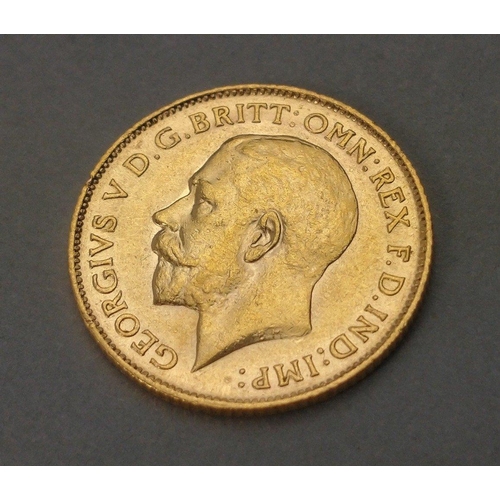 21 - HALF sovereign 1912 George V#21