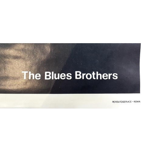 205 - An ORIGINAL single sheet Italian copy BLUES BROTHERS poster - dimensions 100cm x 70cm approx - condi... 