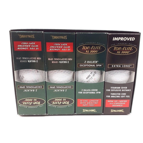 386 - Great balls alive - a supply of golf balls to include 4 outer packs of SPALDING Top Flite XL2000 bal... 