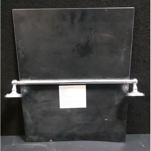 461 - A wall-mounted bathroom mirror 50x40cm approx#130