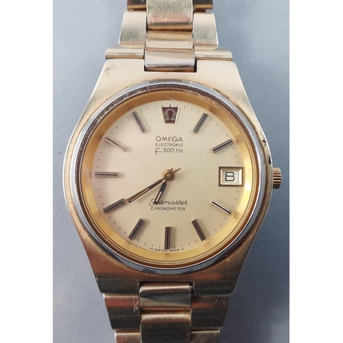 28 - OMEGA Electronic f300hz SEAMASTER Chronometer. Scarce Tuning Fork hummer model. Omega's venture into... 