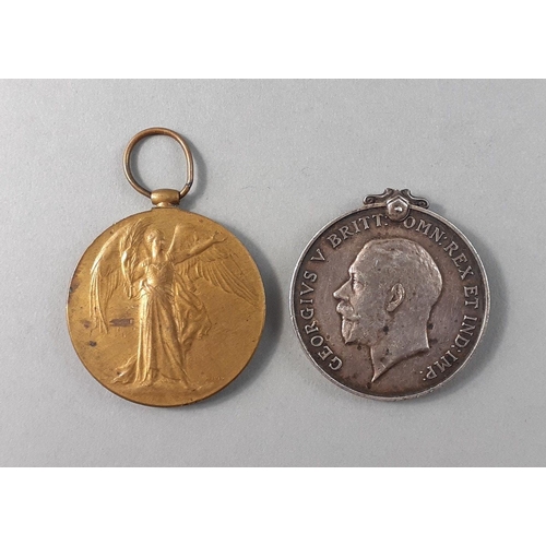 124 - WWI Medal pair. Interesting scarcer group to ROYAL IRISH RIFLES 2512 Pte. D Murphy. These were earne... 