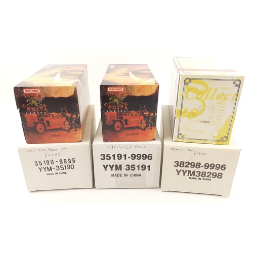 170 - Three MATCHBOX models boxed in excellent condition to include YYM35190 Ford model AA, YYM35191 1939 ... 