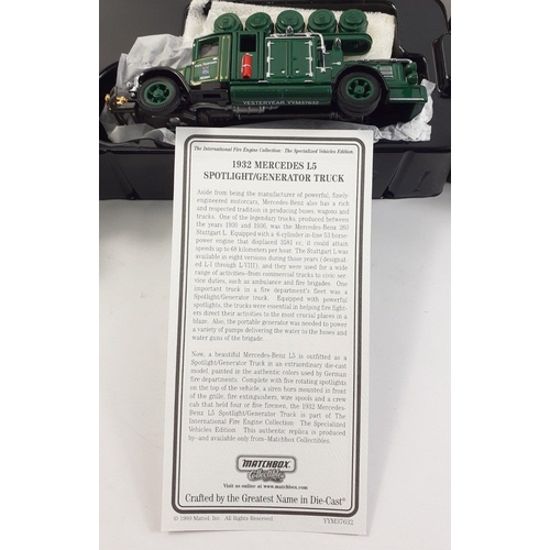 171 - Three MATCHBOX models boxed in excellent condition to include YYM37631 1948 GMC tanker, YYM37632 193... 